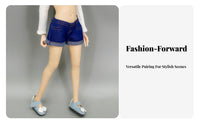 BJD Clothing Shorts butt-Hugging Design 1/6 Scale Doll Shorts Comfortable Material 1/6 Scale Figure Clothing for Hobbyists, Toy Photography,