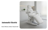 Electrically Operated Facial Bed Bed Remote Controlled Electric Permanent Design Chair Firm-Density Foam Padding Adjustable Permanent Design Chair