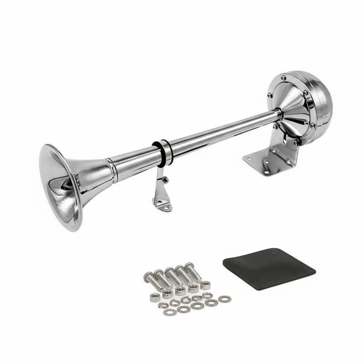 Rustproof Marine Grade Trumpet Signal Rust Protection Stainless Steel Vehicle Signal Waterproof Easy Installation for off-Highway-Road