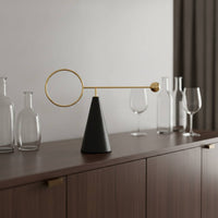 Tabletop Sculpture Artistic Tabletop Ornament Eye-Catching Abstract Decor for Entryway