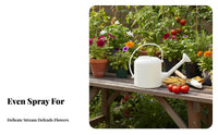 Lightweight Long Spout Watering Can Easy-Fill Opening Watering Can with Sprinkler Head Thickened Material for Indoor Plants, Outdoor