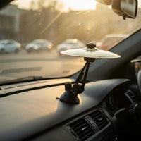 Stress Relief Car Air Vent Cymbal Novelty Gift Car Vent Cymbal Universal Fit for Commuters, Drummers