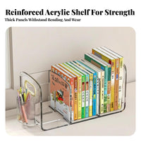 desktop Display desktop organizerSaving Tiered Book Display without a topTop for Retail outlet