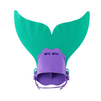 Mermaid Monofin Flexible Mermaid Tail Flipper Monofin with Adjustable Strap Soft Swim Fin with Adjustable Strap Streamlined