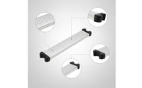 Non-Slip Pool Ladder Step Heavy-Duty Pool Ladder Step Textured Hardware Universal for Inground Pools