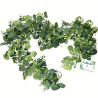 Artificial Eucalyptus Vine Garland for Wedding Decoration