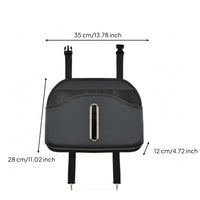 Car Seat Organizer with Tissue Holder Hanging Car Seat Back Organizer Bag Adjustable No Assembly Required for Drivers