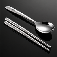 Travel Utensils for On-the-Go, Durable Camping Cutlery Set Made of 316L Metal Alloy, Perfect for University, Office & Outings