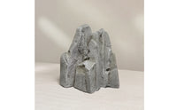 Decorative Rock Sculpture Irregular Faux Mineral Faceted Tabletop Decoration for Tea Room