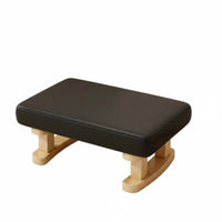 Minimalist Design Upholstered Low Stool Multi-Functional Upholstered Footrest Soft padded surface Footstool space-saving Size for Children, Homeowners, Apartment Dwellers, Living Room, Entryway, Small areas, Bedroom