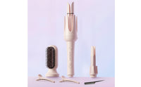 Electric Styler with Interchangeable Heads Professional Multi-Styler Lightweight Curling Iron with Brush Portable for Women, Home, Travel