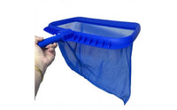 Long-Lasting Pool Leaf Skimmer Lightweight Deep Mesh Skimmer Aluminum-Edged Deep-Water Skimming Net Rectangular Frame for Swimming Pools, Aquatic Ponds