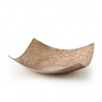 Hammered Tray Handcrafted Aluminum Tray Elegant Decorative Bowl for Living Room