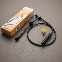 Flexible Tube Steam Wand Cleaning Brush Dense Bristles Steam Wand Descaling Brush Curved Handle