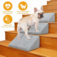 Washable Detachable Portable Pet Stair Pad with Anti-Slip Bottom