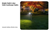 Waterproof Solar Garden Light All-Weather Resistant Solar Light Auto On/deactivate for Lawn, Patio, Pathway
