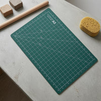 2 Pieces Numbered Markings Craft Mat Rounded Corners Grid Cutting Mat Rectangular for Crafting