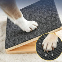 Increased Traction Adjustable Wooden Pet Ramp Sturdy Construction Adjustable Pet Ramp for Small Dogs