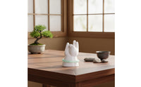 Zen Design Buddha Hand Incense Burner Hand-Made Ceramic Hand Incense Holder Elegant Design Home Decoration for Meditation Practitioners, Mindful Movement Enthusiasts, Tea Room, Office