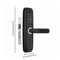 Wooden Door Digital Lock Multiple Methods for Hotel