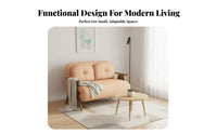 2-in-1 Design Fold-extendable Single Bed Chair Multi-Functional Pull-extendable Single Bed Chair Foldable transformable Armchair Space-Saving for Apartment Dwellers, Students, homeowners, Balcony, Small areas, Living Room, Home Office
