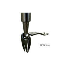Unwanted Plant Puller Head Serrated Weeder with Prongs Manual for Lawn