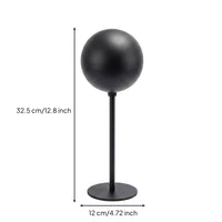Helmet Display Rack Spherical Top Freestanding Helmet Holder Stand Matte Finish for Tabletop
