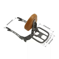 GUANTENGYU Quick-Release Passenger Backrest Luggage Rack for Indian Scout