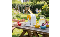 Manual Ice Crusher Non-Electric Hand Crank Snow Cone Machine DIY Fun Portable Shaved Ice Making for Children, Home, Parties