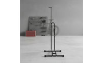 Detachable Upright Cycle Floor Stand Space-Saving Vertical Bike Stand Compact Standing Bike Rack Stable for Cyclists