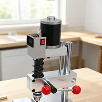 Adjustable Chuck 1.5-10 Mm Mini Drill Press Compact Benchtop Drill Press Spring-Loaded