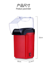 Electric Popcorn Maker, 1200W, 110-240V, EU Plug