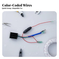 Wide Compatibility electrical controller electrical controller Direct Replandement Boat engine electrical controller Prevents Overcharging offboard Engine Part Universal Fit for technicians, DIY hobbyists, Workshop, Garage