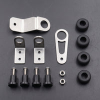 K-Swap Cooling Unit Bracket Metal-and-Rubber Cooling Unit Bracket Kit with Hardware for DIY Mechanics, Engine Bay