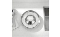 Anti-Gulping Cat Platter Tip-Resistant Stainless Animal Bowl Dish Hygienic Multi-Animal Food Bowl for Fast Eaters