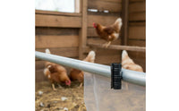 Easy Installation Livestock Barn Curtain Hoist Heavy Duty Hand Crank Winch Kit Cast Iron Construction for Farmers, Farm