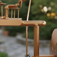 Metal Drummer Wind Sculpture Handmade Outdoor Decoration Unique Design for Yard