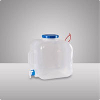 Foldable Water Container Translucent Wide-Mouth Water Container