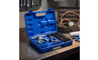 Multi-Size Eccentric Cone Flaring Tool Kit Portable Carrying Case Copper Pipe Flaring Tool Set Heavy Duty for Plumbers, DIY Enthusiasts, Air Conditioner Installation, Automotive Repair