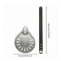 Perforated Pizza Peel Aluminum Cooking Flat for Home Cooks