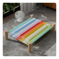 Summer Use Cooling Dog Bed Easy to Clean Breathable Pet Bed for Indoor