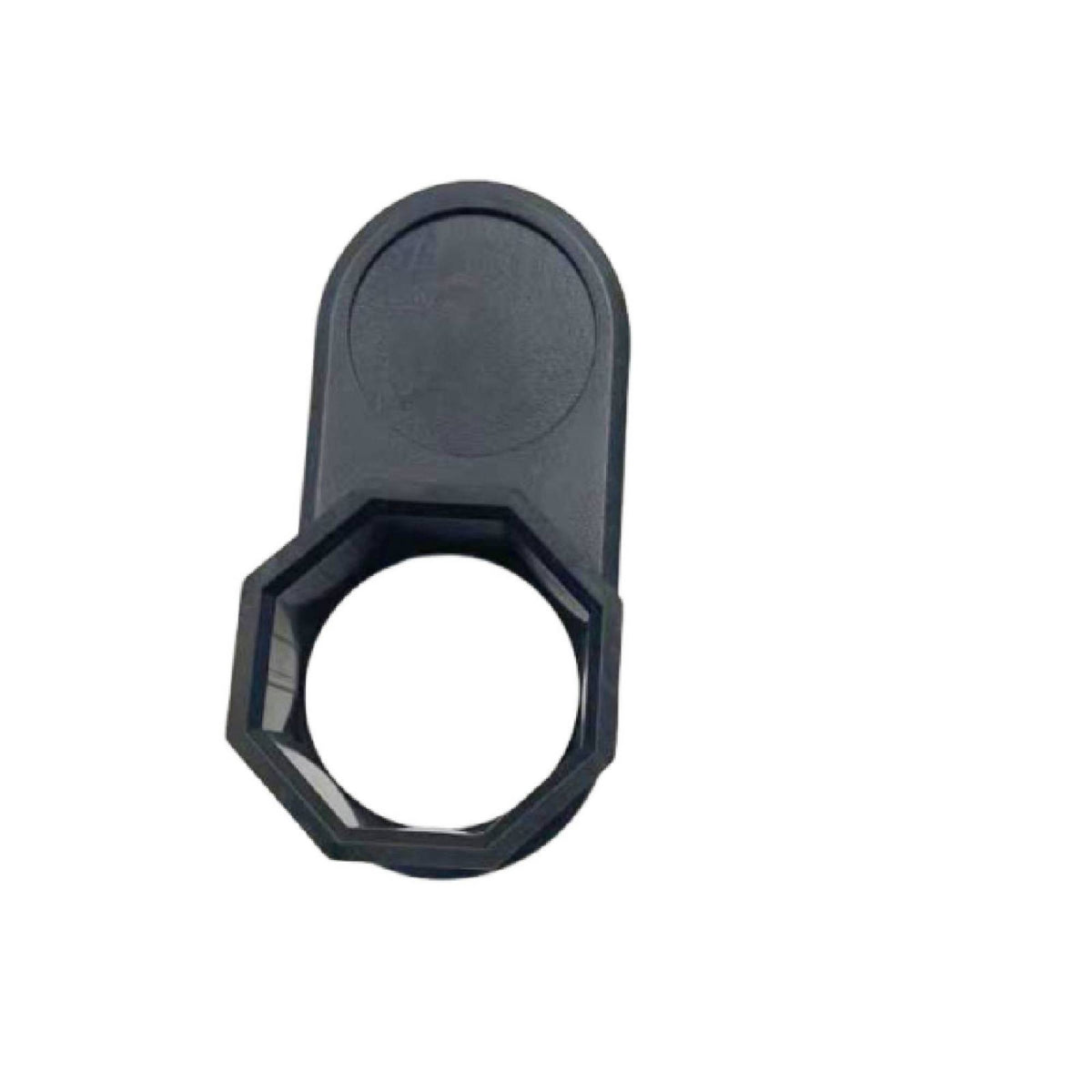 Secure Grip Plastic Chalk Holder Matte Finish Spring-Loaded Chalk Holder Hollow Opening