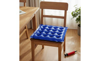 Inflatable Seat Cushion Adjustable Firmness Seat Pad Ergonomic Design Seating Accessory for Bedridden Patients, Office Workers, Bed