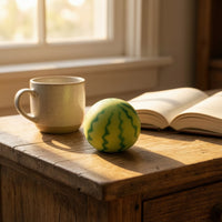 Watermelon Squishy Soft Watermelon Compress Toy Fruit Squishy Stress Relief Slow Rebound Toy Palm-Sized for Fidgeters, Desk