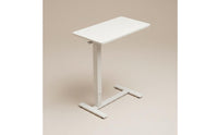 Portable Single Side Lift Table Sturdy Adjustable Bed Table Easy Assembly Home Furniture Scratch-Resistant for Small Room