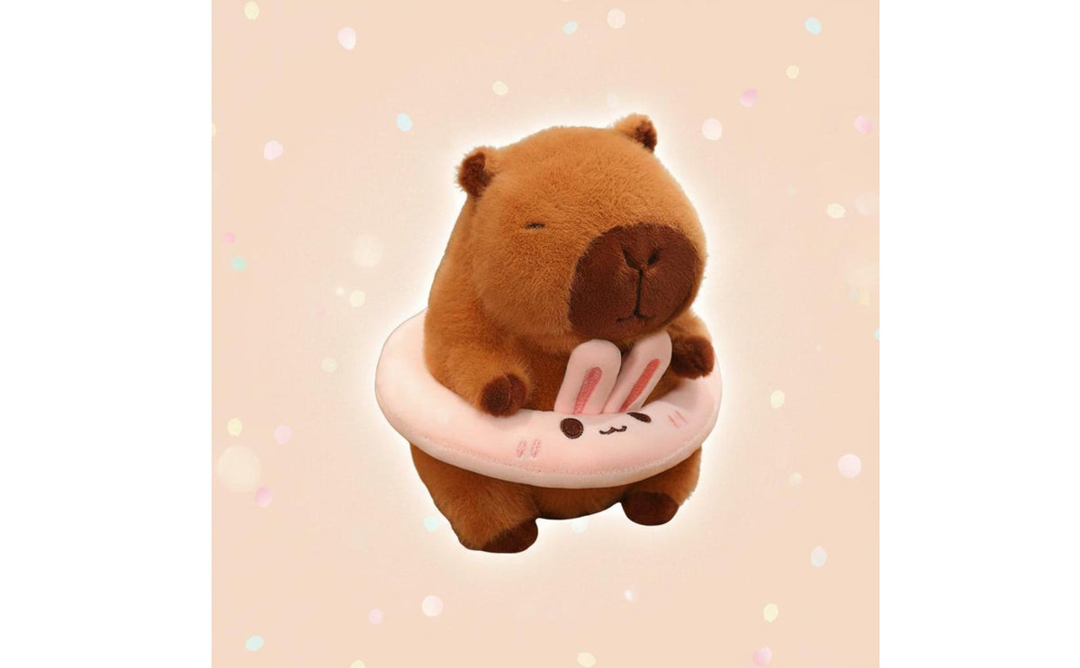 Capybara Plush Keychain Cute Capybara Keychain Presentable
