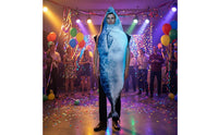 Sleeveless Shark Costume Pointed Tail Dressing up Outfit Lightweight