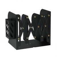 Foldable Expandable Bookend Space-Saving Desktop Organizer Adjustable Book Holder Multi-Compartment for Students, educators, Readers, book rack, Desk, School, Study Room