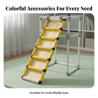 Jungle Gym Textile Pocket Domestic Substitute Replacement Textile Panel Climbing Frame Part for Kids, Parents, Home, Indoor, Playroom
