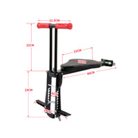 Front-Mounted Cycle Child Seat Foldable Front Child Bike Seat Lightweight Clamp-Style for Toddlers, Bicycles, Mountain Bikes